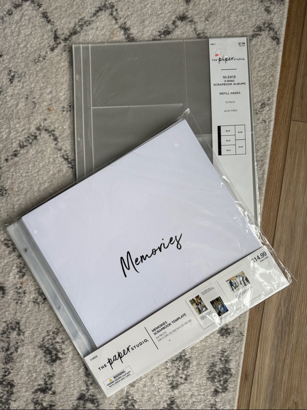 THE PAPER STUDIO SCRAPBOOK REFILLS PAGES & MORE